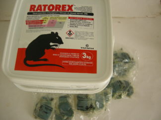 RATOREX πάστα 3 κιλά (σε σακουλάκια των 100 γραμ.)